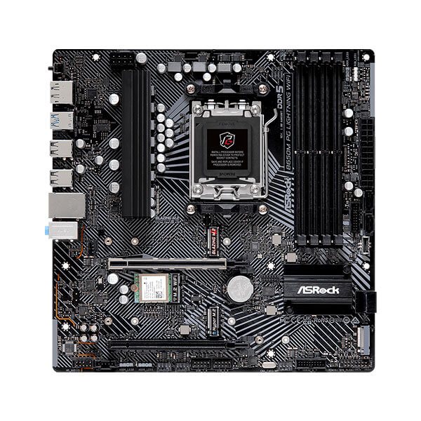ASRock B650M PG Lightning WIFI M-ATX Motherboard