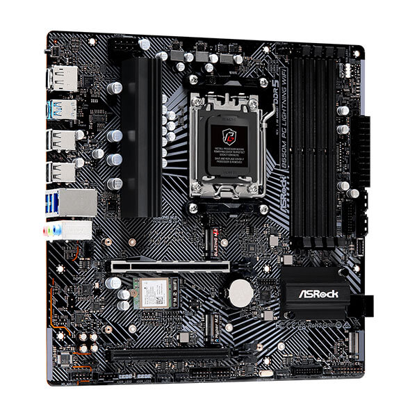 ASRock B650M PG Lightning WIFI M-ATX Motherboard