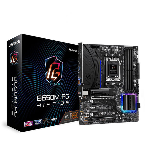 ASRock B650M PG Riptide M-ATX Motherboard