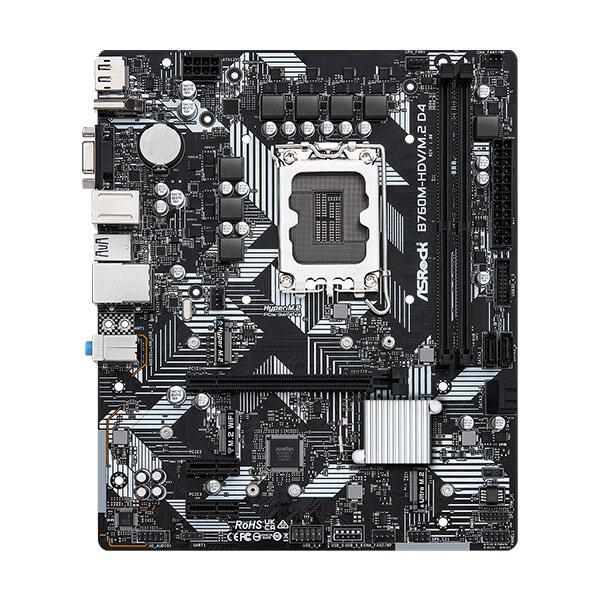 ASRock B760M-HDV/M.2 D4 M-ATX Motherboard