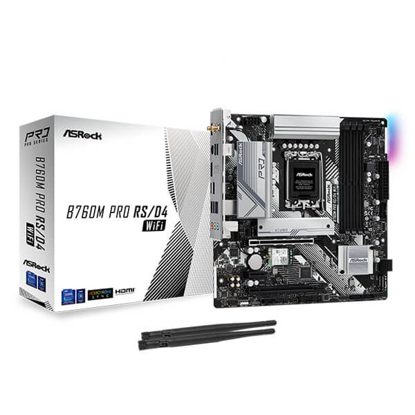 ASRock B760M Pro RS/D4 WiFi Motherboard