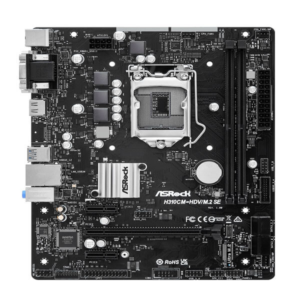 ASRock H310CM-HDV/M.2 SE Motherboard