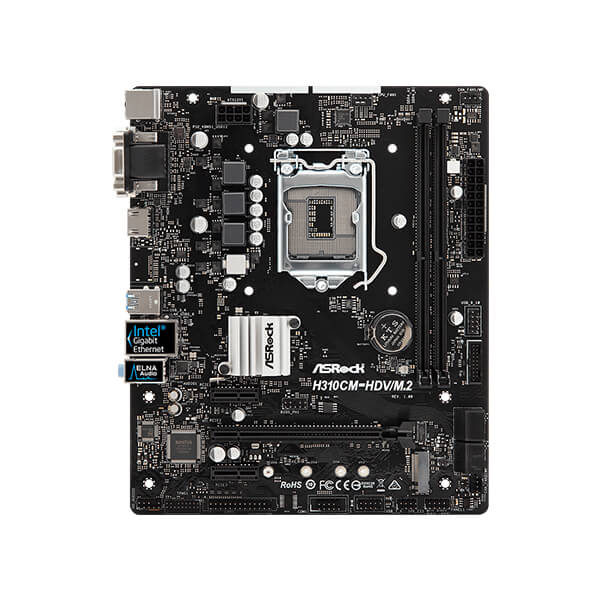 ASRock H310CM-HDV/M.2 Motherboard