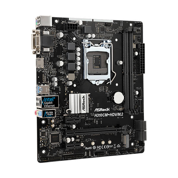 ASRock H310CM-HDV/M.2 Motherboard