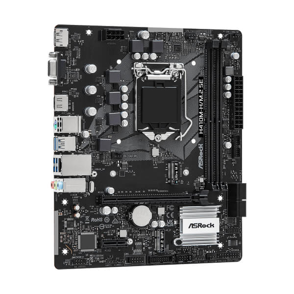 Asrock H410M-H/M.2 SE DDR4 M-ATX Motherboard