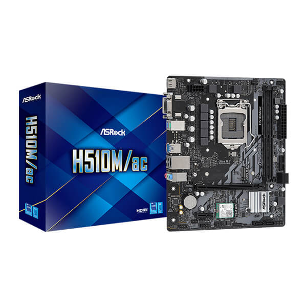 ASRock H510M/ac (WiFi) Motherboard