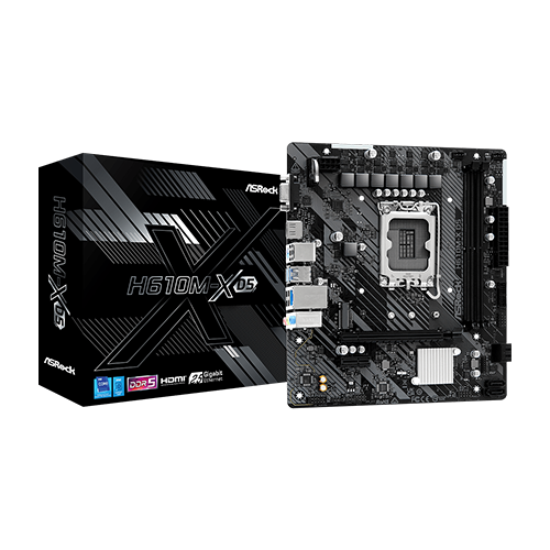 ASRock H610M-X D5 M-ATX Motherboard