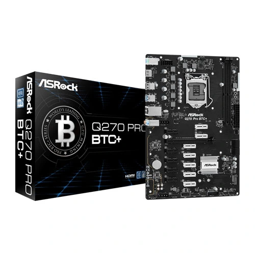 ASRock Q270 Pro BTC Plus ATX DDR4 Motherboard
