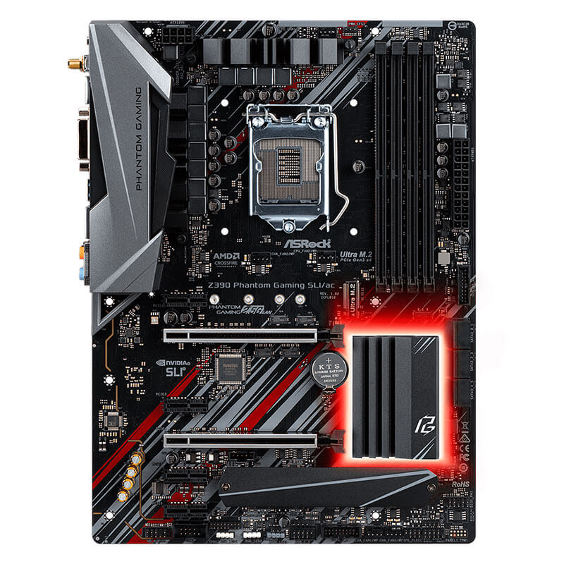 ASRock Z390 Phantom Gaming SLI/ac ATX Motherboard