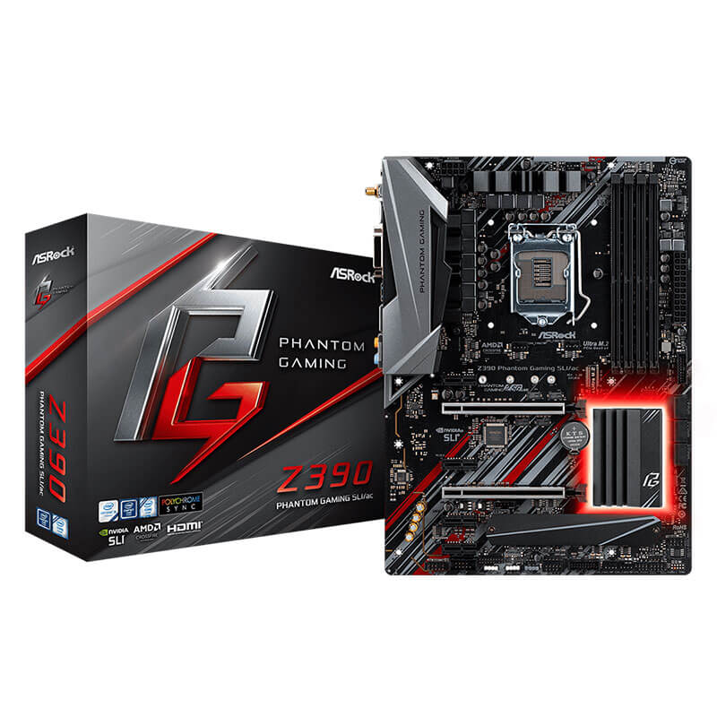 ASRock Z390 Phantom Gaming SLI/ac ATX Motherboard