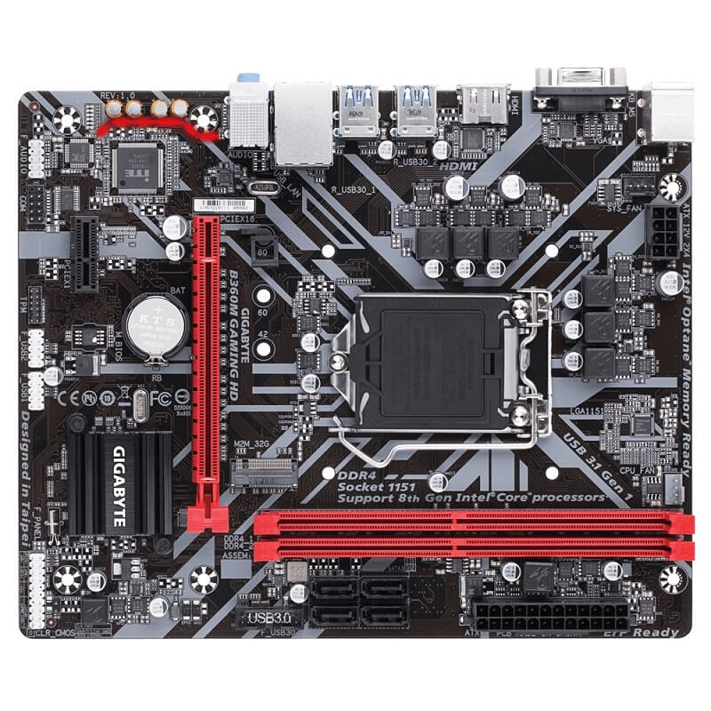 Buy Gigabyte B360M Gaming HD at Lowest Price in India - mdcomputers.in