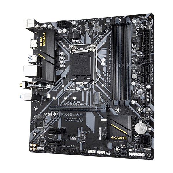 Gigabyte B365M DS3H WiFi M-ATX Motherboard