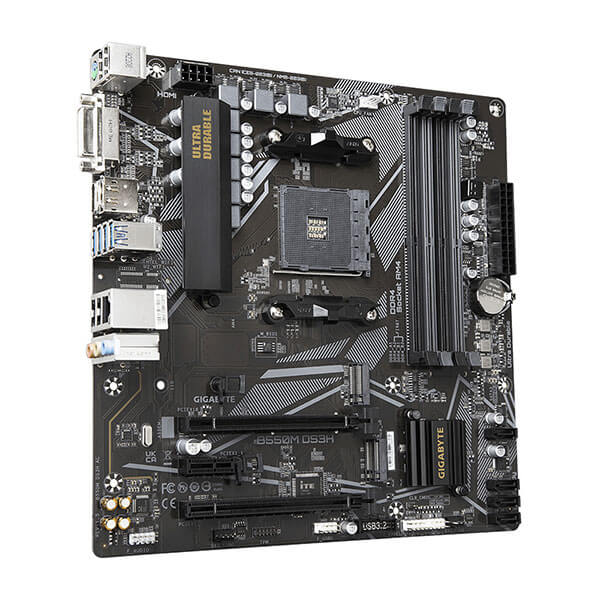 Gigabyte B550M DS3H M-ATX Motherboard