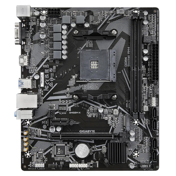 Gigabyte B450M K DDR4 M-ATX Motherboard
