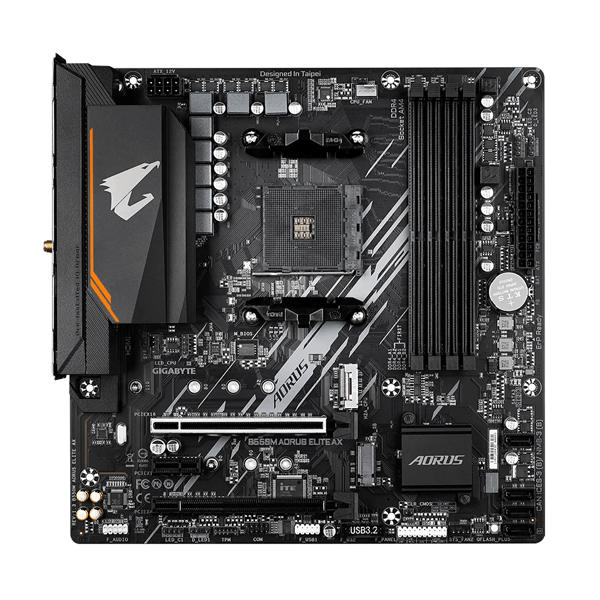 Gigabyte B550M Aorus Elite AX WiFi M-ATX Motherboard