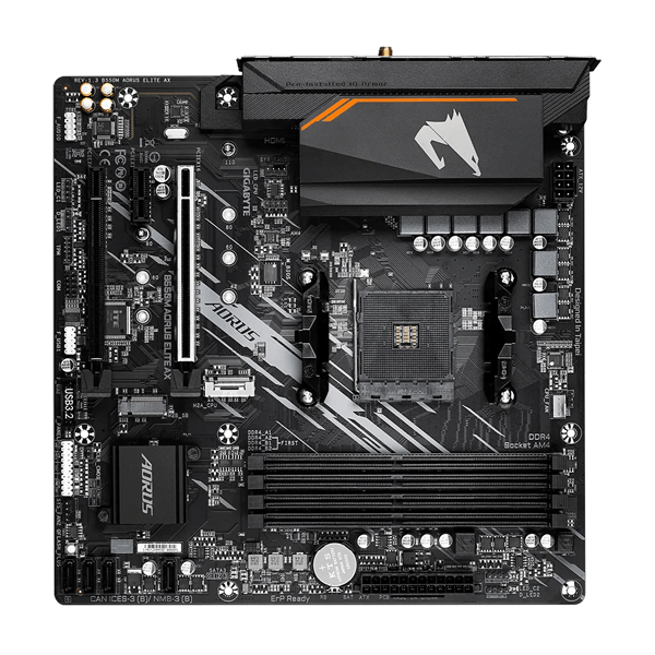 Gigabyte B550M Aorus Elite AX WiFi M-ATX Motherboard