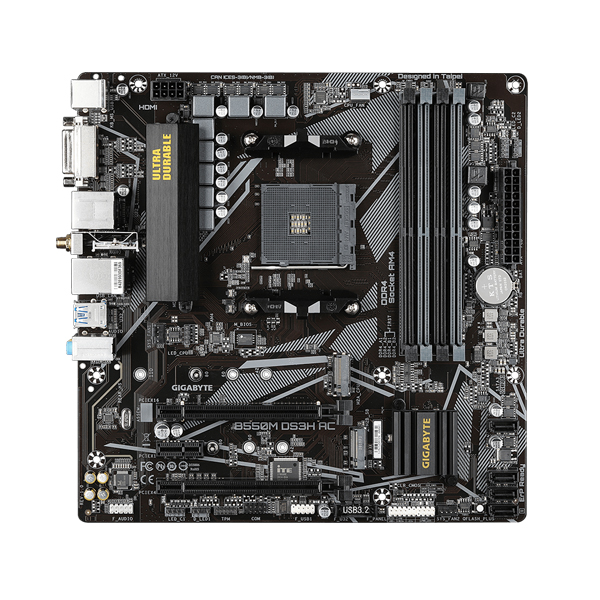 Gigabyte B550M DS3H AC (Wi-Fi) M-ATX Motherboard