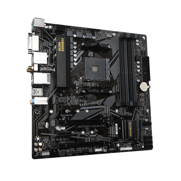 Gigabyte B550M DS3H AC (Wi-Fi) M-ATX Motherboard
