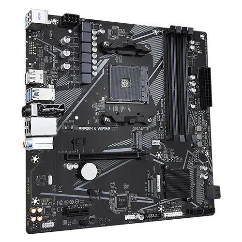 Gigabyte B550M K Wifi6e Motherboard