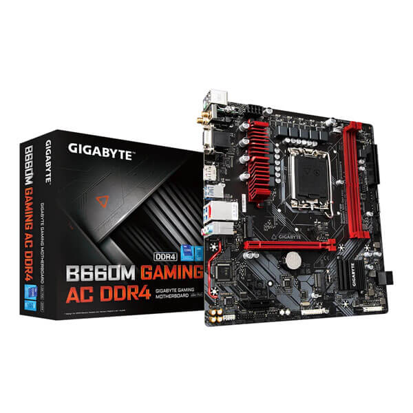 Gigabyte B660M Gaming AC DDR4 (Wi-Fi) Motherboard