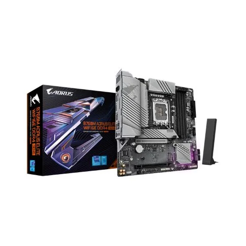 Gigabyte B760M Aorus Elite WIFI6E DDR4 Gen5 M-ATX Motherboard