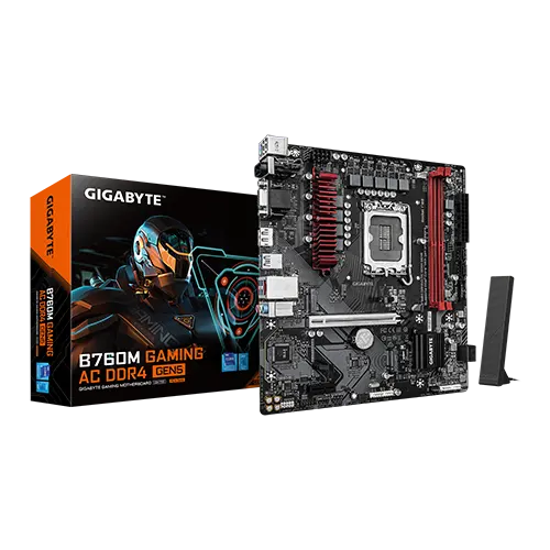 Gigabyte B760M Gaming AC DDR4 M-ATX Gen5 Motherboard