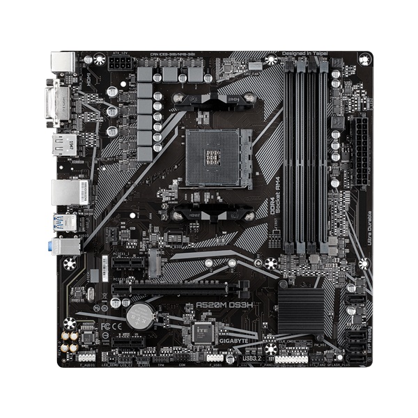 Gigabyte A520M DS3H Motherboard
