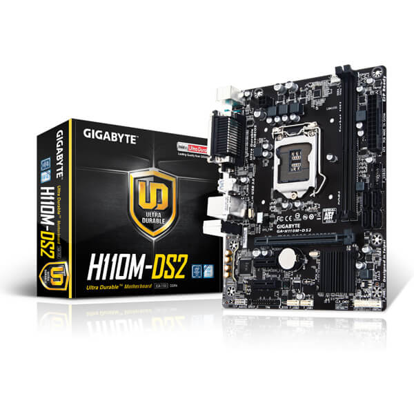 Gigabyte GA-H110M-DS2 M-ATX Motherboard