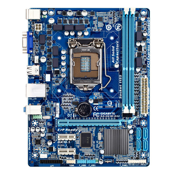 Gigabyte GA-H61M-DS2 Motherboard