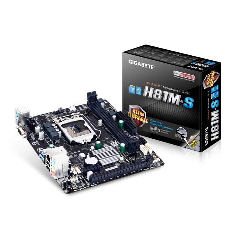 Gigabyte GA-H81M-S Motherboard