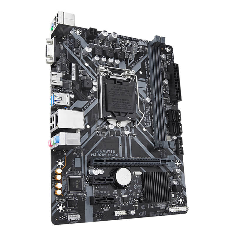 Gigabyte H310M H 2.0 DDR4 Motherboard