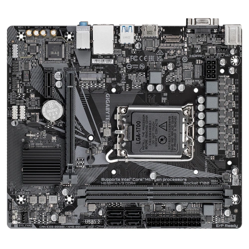 Gigabyte H610M H v3 DDR4 M-ATX Motherboard