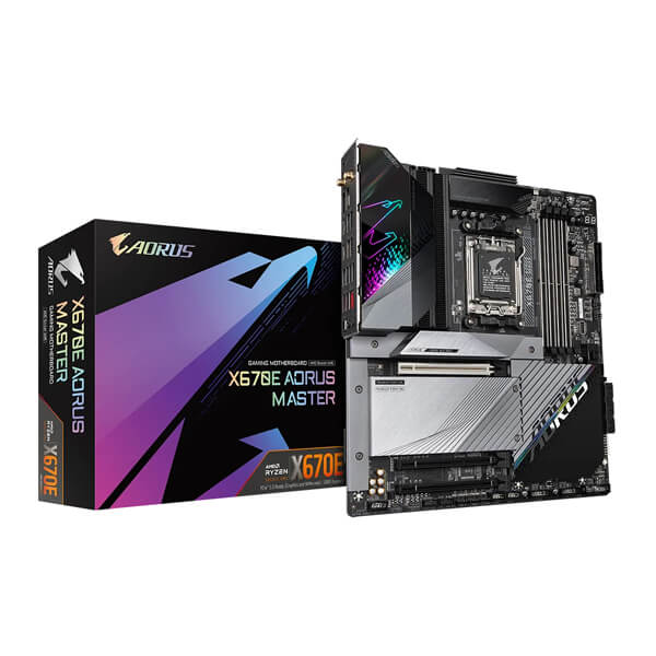 Buy Gigabyte X670E Aorus Master | E-ATX Motherboard | Mdcomputers.in