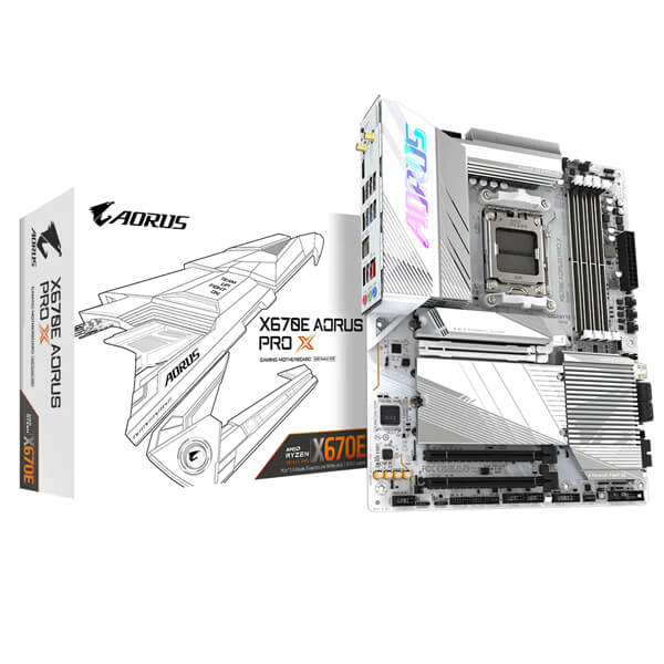 Gigabyte X670E Aorus Pro X (Wi-Fi) DDR5 Motherboard