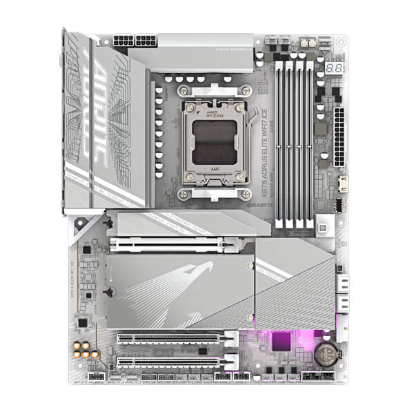 Gigabyte X870 Aorus Elite WIFI7 ICE ATX Motherboard