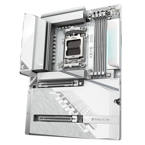 Gigabyte X870 Aorus Stealth ICE ATX Wi-Fi 7 Motherboard