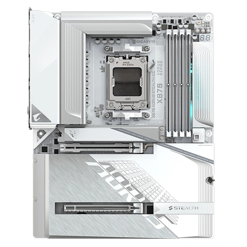 Gigabyte X870 Aorus Stealth ICE ATX Wi-Fi 7 Motherboard