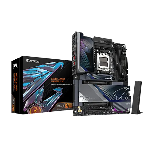 Gigabyte X870E Aorus Master X3D WIFI7 Motherboard