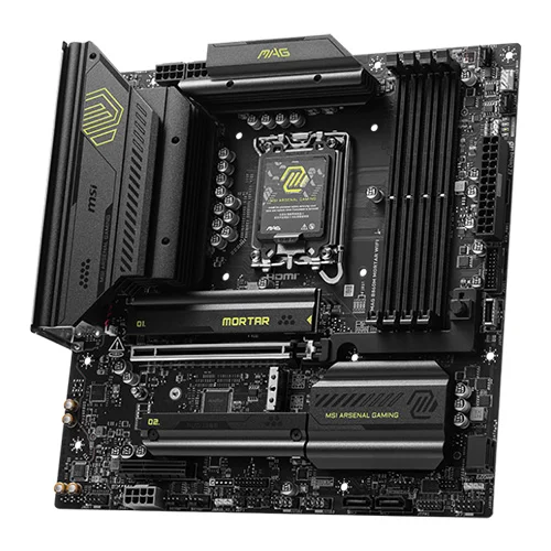 MSI MAG B860M Mortar WiFi DDR5 M-ATX Motherboard