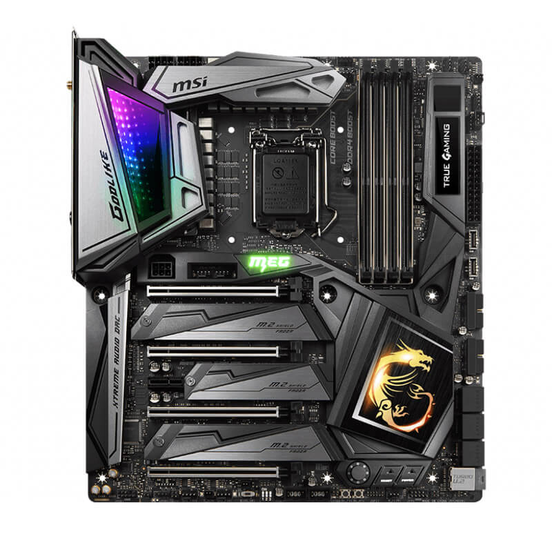 Msi MEG Z390 Godlike Wi-Fi 5 E-ATX Motherboard