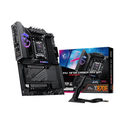 MSI MPG X870E Carbon Max WiFi7 ATX Motherboard