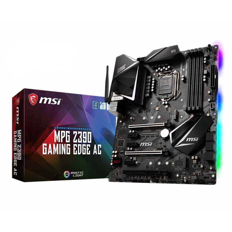 Msi MPG Z390 Gaming Edge AC Wi-Fi ATX Motherboard