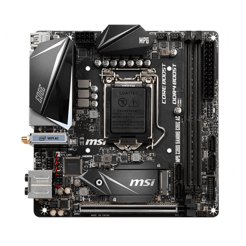 MSI Mpg Z390i Gaming Edge AC WiFi M-ITX Motherboard