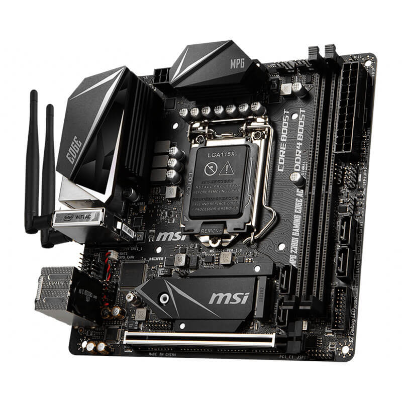 MSI Mpg Z390i Gaming Edge AC WiFi M-ITX Motherboard