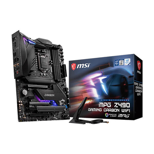 MSI MPG Z490 Gaming Carbon WIFI ATX Motherboard