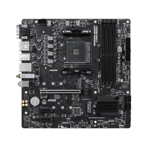Msi Pro B550M-P WIFI6E Motherboard