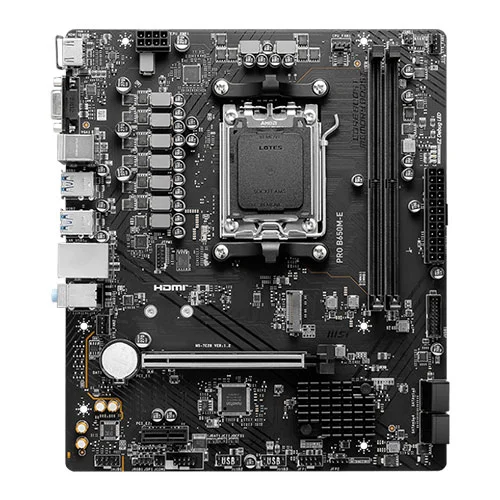 MSI Pro B650M-E M-ATX Motherboard