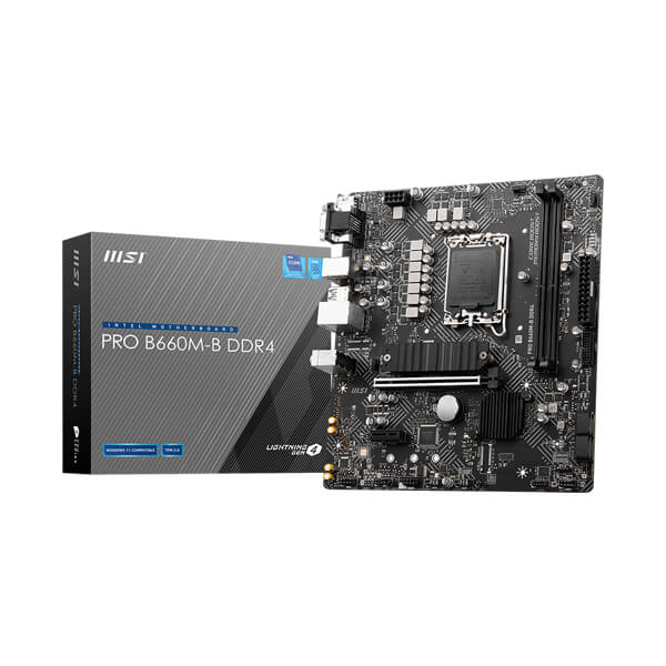 MSI Pro B660M-B DDR4 M-ATX Motherboard