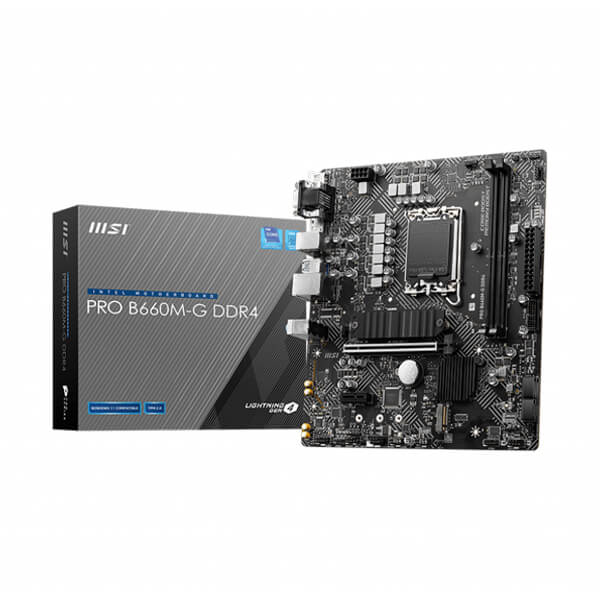 MSI PRO B660M-G DDR4 Motherboard