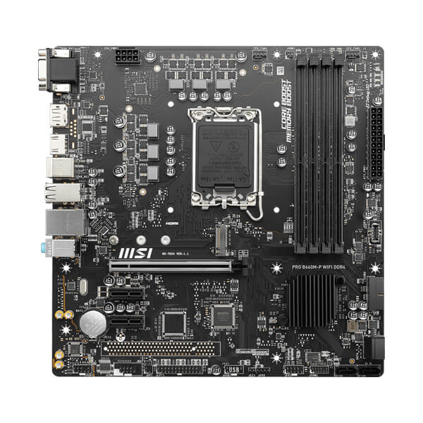 MSI Pro B660M-P WiFi DDR4 M-ATX Motherboard
